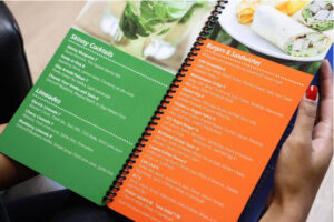 In menu nhựa